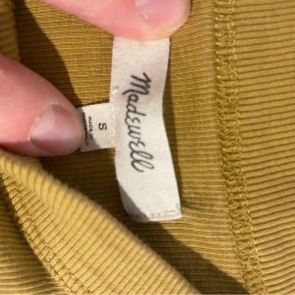 MADEWELL Women's Ribbed Tank Top - Picture 7 of 7
